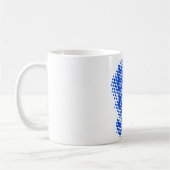 Mug Manteldogge abstrait (Gauche)