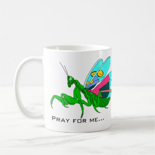 Mug Mantis de prière colorée