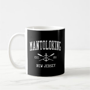 Mug Mantoloking Nj Crossed Oars Bateau Ancre Sports