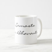 Mug Mantra für den Weltfrieden (Devant droit)