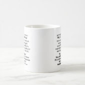 Mug Mantra Sanskrit pour la paix (Centre)