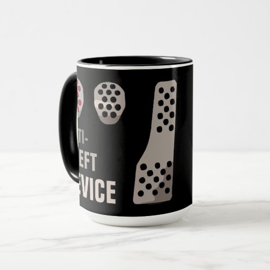 Mug MANUEL anti-vol (Devant gauche)