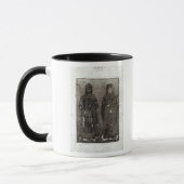 Mug Manuel I Comnenus et impératrice Maria d'Antioch (Gauche)