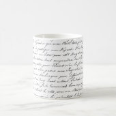 Mug Manuscrit de Paris de Français (Centre)