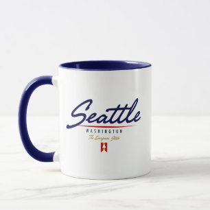 Mug Manuscrit de Seattle
