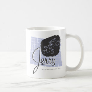 Mug Manuscrit noir et bleu de Jerry