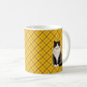 Mug manx cat bi-col (Devant droit)