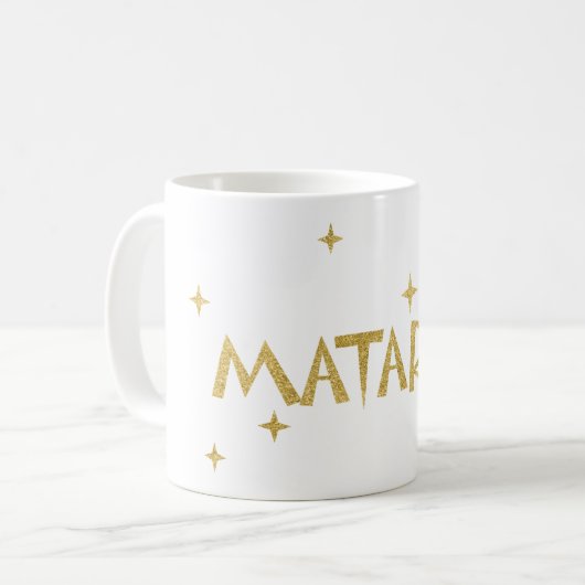 Mug Maori de Nouvelle-Zélande - Matariki Stars 2 (Devant gauche)