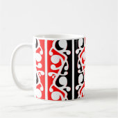 Mug Maori Kowhaiwhai Motif traditionnel (Gauche)