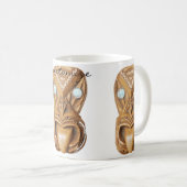 Mug Maori sculptée Tiki Face Thunder_Cove (Devant droit)