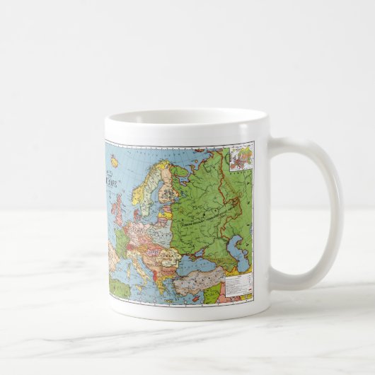 Mug Map_of_Europe, _1923b (Droite)
