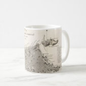 Mug Mapa da cidade do Rio de Janeiro (1820) (Devant droit)