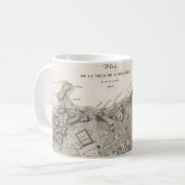 Mug Mapa da cidade do Rio de Janeiro (1820) (Devant gauche)