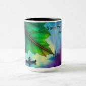 Mug Maple Aurora Canoe River Guidance Blue (Centre)