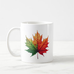 Mug Maple Fall Leaf Classic Ceramic