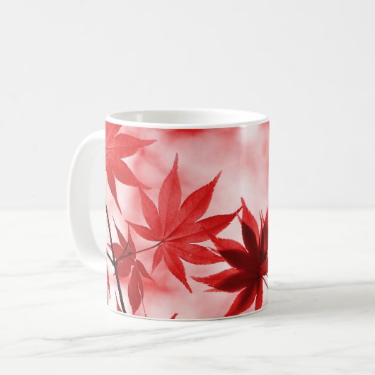 Mug Maple Trees Feuille Design-29997 (Devant gauche)