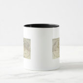 Mug Mappamonde Geo-Hydrographique (Centre)