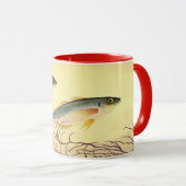 Mug Maquereau Poisson nager dans l'océan (Devant droit)