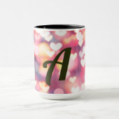 Mug maquette de lettres (Centre)