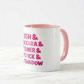Mug Maquillage (Devant droit)