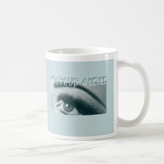 Mug Maquillage Artiste 1 - Mug, Coupe (Droite)
