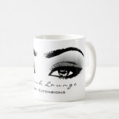 Mug Maquillage Artiste Eyelash Extension Studio Oeil g (Devant droit)