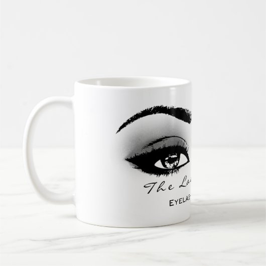 Mug Maquillage Artiste Eyelash Extension Studio Oeil g (Gauche)