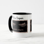 Mug Maquillage Artiste Yeux Lashes Parties scintillant (Devant gauche)