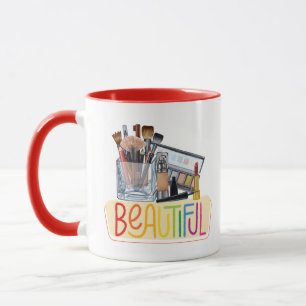 Mug maquillage de beauté