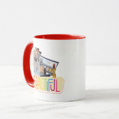 Mug maquillage de beauté (Devant gauche)