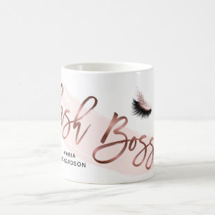 Mug Maquillage de la tête de trait Les yeux d'Eyebrow 