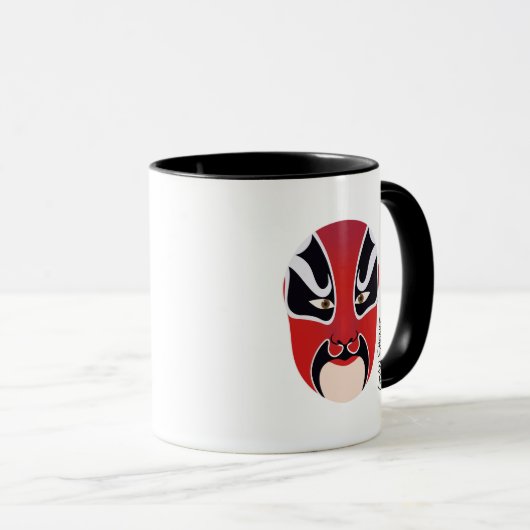 Mug Maquillage d'opéra de Pékin (Devant droit)