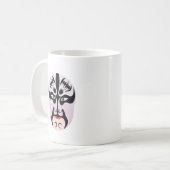 Mug Maquillage d'opéra de Pékin Zhang Fei (Devant gauche)