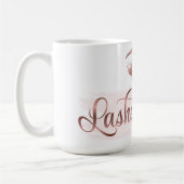 Mug Maquillage Eyebrow Eyes Lashes Parties scintillant (Gauche)