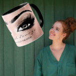 Mug Maquillage oculaire de l'extension Lash Artiste St<br><div class="desc">Sip in Style : La Mug d’or Rose qui est le rêve de chaque maquilleur ! 🌹 ✨ Voici la "Lash Extension Eye Maquillage Artist Studio Rose Gold Mug" de FlorenceK - une tasse qui n’est pas seulement pour votre café du matin, c’est une déclaration pour chaque maquilleur. Ce n’est...</div>