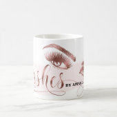 Mug Maquillage Oeil sourcils Rose Oeil or (Centre)
