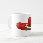 Mug Maquillage rouge à lèvres (Devant gauche)