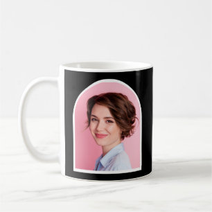 Mug Maquilleuse Noir Et Blanc Photo Mignonne