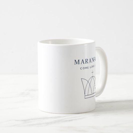 Mug Maranatha Christian Modern Minimalist (Devant droit)