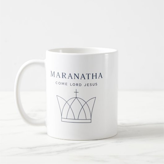 Mug Maranatha Christian Modern Minimalist (Gauche)