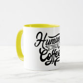 Mug Marathi court sur le café (Devant gauche)