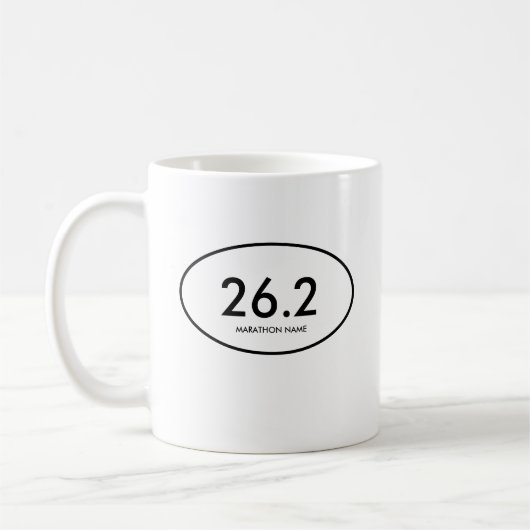 Mug Marathon de 26,2 (Gauche)