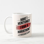 Mug Marathon de 26,2 miles (Gauche)