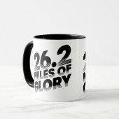 Mug Marathon de 26,2 miles (Devant gauche)