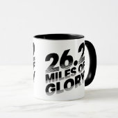 Mug Marathon de 26,2 miles (Devant droit)