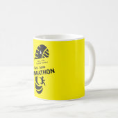 Mug Marathon de bienfaisance merveille d'événement pro (Devant droit)