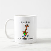 Mug Marathon mignon et drôle (Gauche)