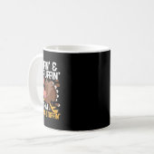 Mug Marathon Thanksgiving Courir Turquie Automne H Aut (Devant gauche)