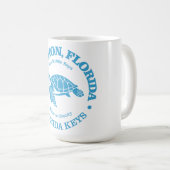 Mug Marathon (tortue de mer) (Devant droit)