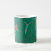 Mug Marble Forms – Green & Gold Natural Flow (Centre)